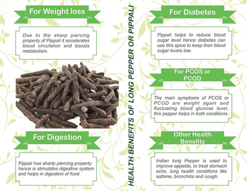 AYURVEDASHREE Whole Long Pepper Best Indian Long Pepper (Pippali) 100 Gm Pack...