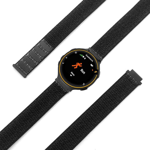 Compatible with Garmin Forerunner 235 Band Replacement (Pins and Pin Removal Tool) Sport Mesh Strap also for FR220/230/620/630/735XT Accessories N...