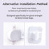 Magnetic Child Proof Door Lock. No Need for Interior Cat Door. Keep Toddler Out of Room with Litter Box While Let Cat in Easily.…...