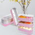 20PCS Rectangle Mini Loaf Pans With Lids,Mini Cake Pans with Lids,Disposable Ramekins Baking Cups Muffin Tins Cupcake Cups for Wedding Birthday Pa...