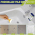Porcelain Repair Kit, Fiberglass Tub Repair Kit, Shower Sink, Bathtub and Countertop Tile Repair Kit, Repair Chips Dents Cracks Scratches from Cer...