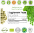 Organic Moringa Capsules 120 Capsules 1000mg – Organic Moringa Oleifera Leaf Powder Capsules Leaf Energy, Metabolism, & Immune Support nutrient-ri...