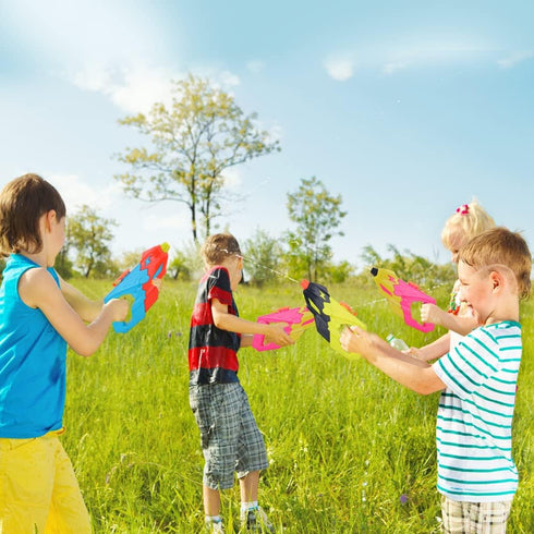 ArtCreativity Water Blasters, Set of 3, Water Squirt Guns for Kids in Vibrant Colors, Futuristic Water Shooting Pistols, Toys for Swimming Pool, B...