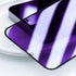 Compatible with iphone 13 Pro and compatible with iphone 14 / 13 Privacy screen protector 2 Pack Gradient Colorful Mirror Tempered Glass anti Blue...