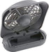 Treva 5 Inch Battery Powered Fan Portable Desk Fan 2 Cooling Speeds with Compact Folding & Tilt Design Cubicle Accessories Small Portable 2 Pack (...
