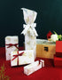 Bzumoot 50 Sheets Large Tissue Paper for Gift Bags 20 * 28 Inches White Metallic Gold Wrapping Gift Paper Butterfly Pattern Gift Wrapping Paper fo...