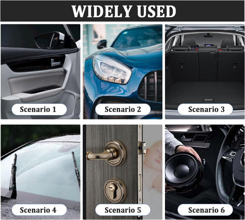 13Ft Car Headlight Sealant Butyl Tape,Waterproof Sealant Caulking Tape Avoids Noise & Leakage,Universal Car Accessories Sealing Tape for Car Truck...