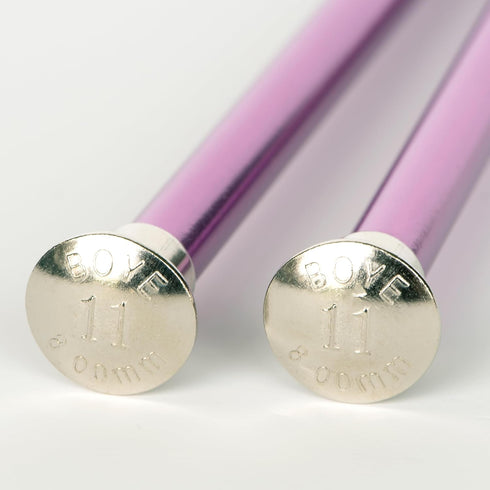 Boye Simplicity Creative Group, Inc 10-Inch, Size 11 Aluminum Single Point Knitting Needles, Violet......