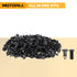 MOTOALL 100X Plastic Fender Fastener Rivet Push Clips for Honda ATV Suzuki Kawasaki 90653-HC4-900...