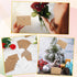 100 Pack 4 x 2.75" Mini Envelopes 120GSM Gift Card Kraft Envelopes Bulk Small Paper Gift Card Sleeves Greeting Card Business Card Brown Tiny Envel...