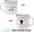 Silver Buffalo Star Trek NCC-1701 Property of The USS Enterprise Ceramic Camper Mug, 20 Ounces...