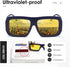 kimorn Sunglasses Womens Men Trendy Retro Sun Glasses Oversize Square Frame Shades K1571...