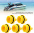 Yellow Oil Filler Caps, Engine Oil Filler Caps Great Replacement Parts Strong ABS Plastic for 4 Stroke Outboard Motor for Outboard Motors...