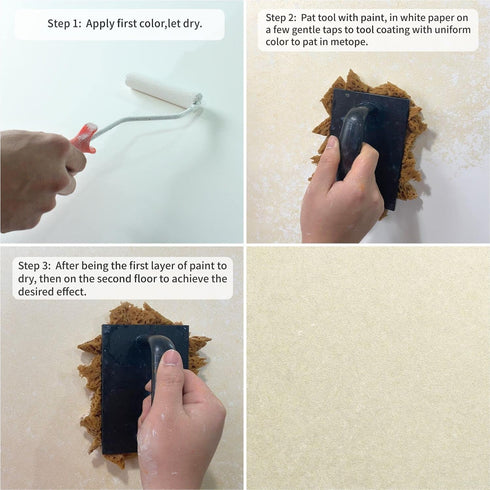 Large Sponge Paint Roller for Painting Art Decorators Brush for Home Wall Painting(EG019-KD)...