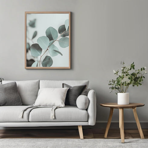 Posterizer 1 pcs-plant leaves-Chic art for plant lovers 2-Floral & Botanical Art-Workplace & Office Art-Living Room Bedroom Decor- unframed wall a...