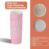 100pcs Baking Paper Cupcake & Muffin Liners - 2.4 Inches, No Baking Pan Needed, Thick & Sturdy, High Temperature & Oil Resistant, Non-stick - Pink...