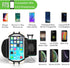 Wristband Phone Holder,HCcolo 360°Rotatable Universal Sports Wristband for iPhone X/8 Plus/8/7/6s,Galaxy S9 Plus/S9/S8 & Other 4”-6.5”Smartphone,R...
