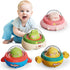 4PCS Animal Toy Cars for Toddlers 1-3,Press and Go Car Toys for ages 0-2,Spaceship 1 Year Old Boy Toys,First Birthday Gift Infant Car Toys for 1 Y...