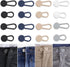 YUANHANG Pants Waist Button Extender: 16Pcs Button Extenders for Jeans - Women Men Pants Waist Extenders - Pants Waist Extension 1/1.3 Inches - 5 ...