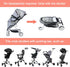 Stroller Mosquito Net Cover, High Density Bug Net Cover with Dual Zippers Universal & Breathable Insect Net for Strollers with Pushing Bar (Black)...