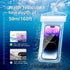 Waterproof Bag Phone Dry Pouch: iPhone Water Proof Protector for Snorkeling Swimming (Pink)...