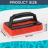 3 Pack Hand-Held Pool Scrub Brush Swimming Pool Brush Scrubbing Scouring Sponge Pad for Cleaning Pool Walls, Tiles, Floors & Steps - Surface Clean...