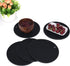 Silicone Trivet Mats Round Pot Holder 5Pcs Multi-Purpose Hot Pot Mats Hot Pad Jar Opener Spoon Rest Heat Resistant Non-Slip Durable Flexible Dishw...