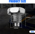 3 PCS 3 Ton 4 Ton Car Horizontal Jack Pressure Rod Fixed Screw, Waterproof Durable Metal Vehicle Jack Handle Bolt, Universal Automotive Repair Scr...