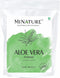 Aloe Vera Powder by mi nature | Aloe Barbadensis | Vegan Non GMO| Pure & Natural with NO Chemical | Made in India| Skin Hair Care| | 100 g / 4 Oz...