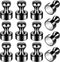 12Pack Refrigerator Magnets Strong Fridge Magnets Small Magnets, Magnetic Push Pins Whiteboard Magnets Small Neodymium Magnets for Whiteboard Offi...