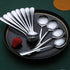 Soup Spoon of 12, Berglander 7.5" Stainless Steel Round Spoons Silverware, Table Spoon Set Sturdy Easy To Clean, Dishwasher Safe...