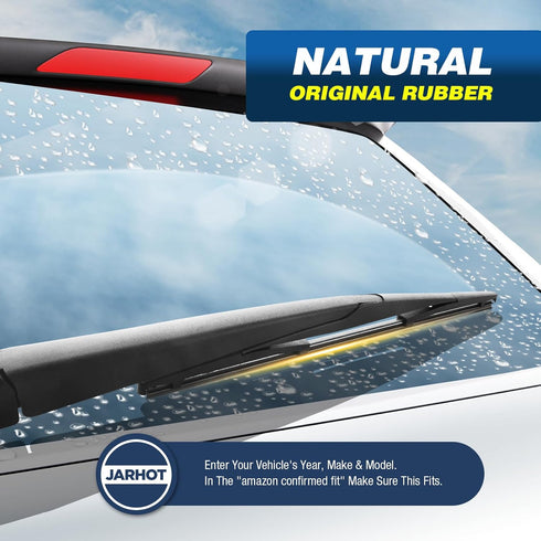 12 Inch Rear Wiper Blade Replacement for Hyundai Santa Fe 2023-2013 Tucson 15-10 Elantra GT 20-18 Elantra 12-09 /Kia Sedona 21-15 Seltos Telluride...