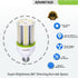 Amazon High Brightness LED Light Bulb 1 Pack LED Bulbs,150W120W100W80W60W30W LED Corn Bulb, E26 Base, 4000LM LED Light Bulb for Garage Household L...