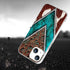 Compatible with iPhone 15 Case, Western Cowhide Turquoise and Brown Animal Print Shockproof Protective Case with Unique Design for Women Girls TPU...
