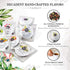 La Tea Dah Tea Assortment Gift Box, Nine Flavors of Premium Assorted Tea Bags, Blended in the USA, Black, Green, Rooibos, Herbal, & Chai Tea Sampl...