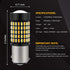 PHINLION Super Bright White Amber Dual Color Switchback 1157 2057 2357 7528 LED Bulbs with Projector for Car Front Turn Signal Parking Lights...