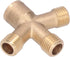 Garden Hose Splitter Hose Splitter 2 Way Heavy Duty Brass Hose Splitter Garden Hose Thread 4 Way Connector Pipe Fittings Foricultural Spraying...