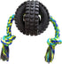 Pet Qwerks X-Tire Ball Dog Toys - Rope Interactive Chew Toy - Medium...