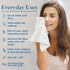 Dan River Disposable Face Towels – Dry Wipes for Skin, Super Soft Lint-Free Facial Tissue, Perfect for Cleansing, Skincare, Makeup Removal, Nursin...