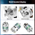 775 DC Motor 12v DC Motor High Torque DC Motor Max 20000 RPM Dual Ball Bearings Quiet Power Wheels Motor Upgrade DC Motor?with Bracket? (D Shaft M...