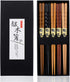Heim Concept 5- Pairs Natural Wood Chopsticks Reusable Chinese Korean Japanese Chopsticks Set Bamboo Chop Stick...