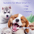 3PCS Cat Toothbrush Kit, Dog Toothbrush Kit, Pet Toothbrush Set for Cats and Dogs - Complete Oral Care with Soft Bristles - Ideal for Teeth Cleani...