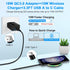 15W Samsung Wireless Charger with Fast QC 3.0 Wall Adapter for Galaxy S24 S23 Ultra S22 S21 FE S20 Z Fold 5 Flip 5 4,Motorola Moto Edge 2022 Edge+...