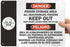 SmartSign "Danger - Poison Storage Area" Bilingual Sign | 10" x 14" Aluminum...