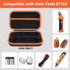 Hard Case for Klein Tools ET310 AC Circuit Breaker Finder Electric Tester & 80016 Tool Kit & RT250 GFCI Outlet Tester and Accessories Electrical T...