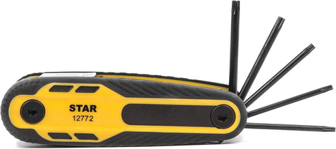 Titan 12772 8-Piece Locking Folding Star Key Set...