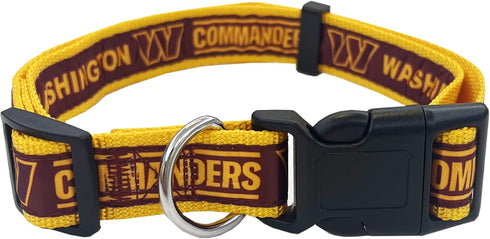 Pets First NFL PET Collar Washington Commanders Dog Collar, Large Football Team Collar for Dogs & Cats. A Shiny & Colorful Cat Collar & Dog Collar...