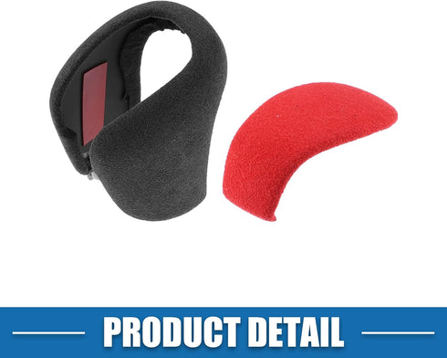 Gear Shift Lever Cover Automotive Interior Gear Shift Knob Trim for Honda Civic 11th Gen 2022 Accord 10th Gen 2018-2022 Black Red...