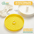 Insert, Dog Bowl Slow Feeder Accessories, Transform Your Lick Bowl to Slow Feeder Insert Dog Bowl, 6 Cups 9.8 Inch Yellow...
