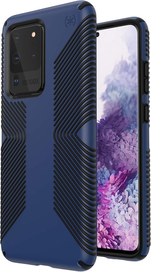 Speck Products Presidio Grip Samsung Galaxy S20 Ultra Case, Coastal Blue/Black...